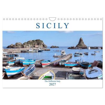 Sicily The Different Italy (Wall Calendar 2027 DIN A4 landscape), CALVENDO 12 Month Wall Calendar