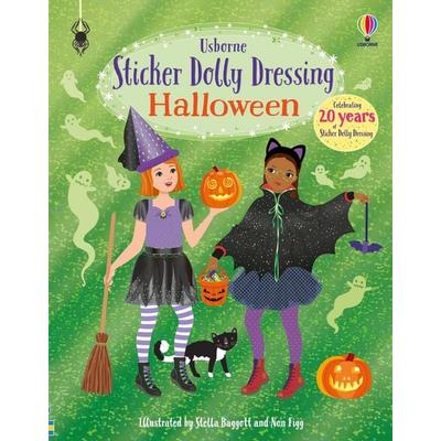 Sticker Dolly Dressing Halloween, von Fiona Watt, Usborne, 978-1-80646-050-2