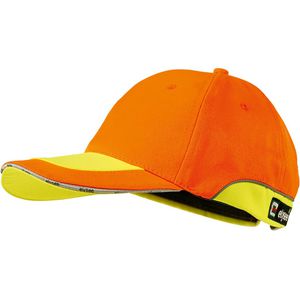 elysee Anstoßkappe Greg 4020-051, orange-gelb, langer Schirm, Größe 53-59