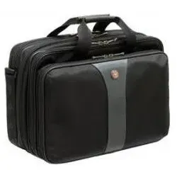 Wenger Sacoche Ordinateur Portable compatible Legacy Triple Load 17,3" max (17.30"), Notebooktasche, Schwarz