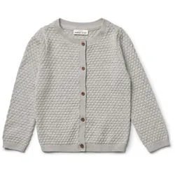 Tchibo - Baby-Strickjacke - Baby - Gr. 86/92 - hellgrau