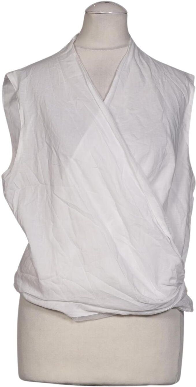 Dries van Noten Damen Bluse, Weiß, Gr. EU 36 (IT 42), kein / Etikett - Second Hand