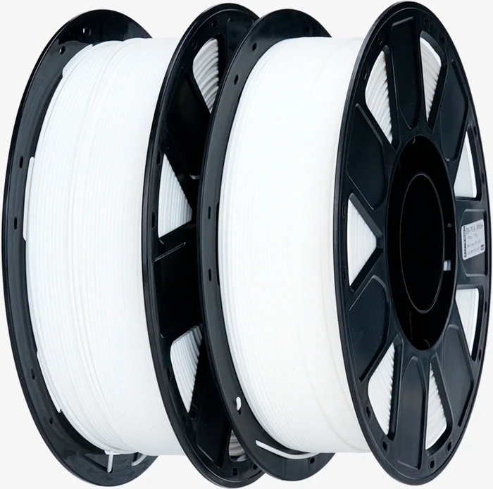 Creality Ender-PLA Filament Value Pack Weiß, 3D-Filament (2 kg, 1,75 mm, auf 2 Rollen)
