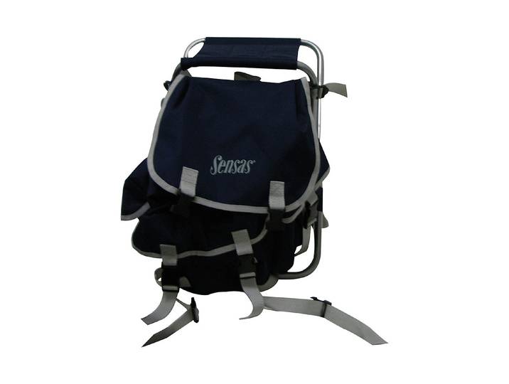 Stuhl-Rucksack mit 3 Aussentaschen