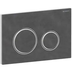 Geberit Sigma 50 Round Betätigungsplatte 115884JM1 mustang schiefer, für 2-Mengen Spülung