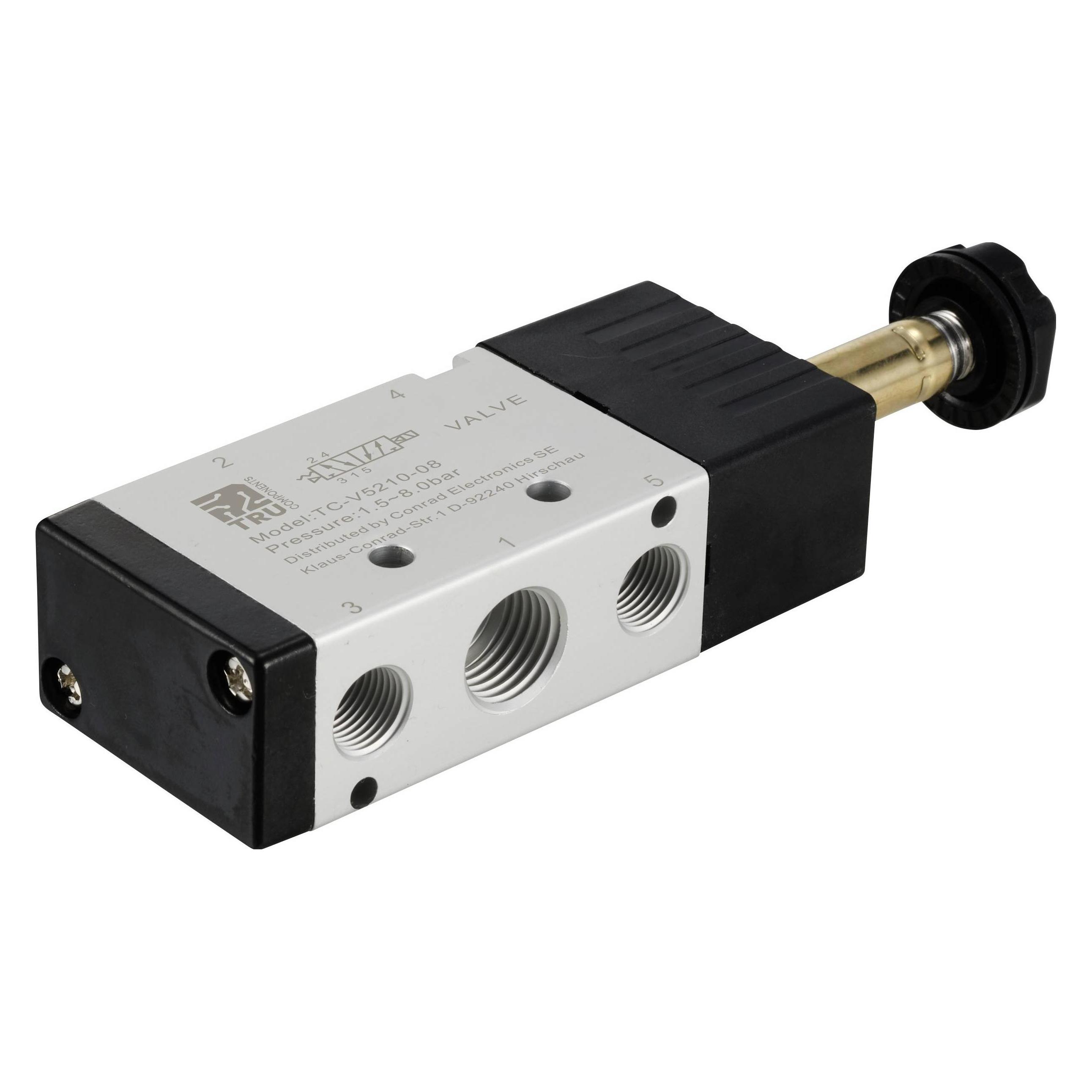 Tru Components Magnetventil TC-12772452 TC-V5210-08 G 1/4 1 St. (TC-12772452)