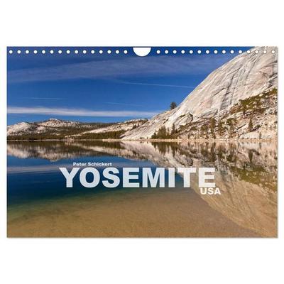 Yosemite - USA (Wandkalender 2027 DIN A4 quer), CALVENDO Monatskalender