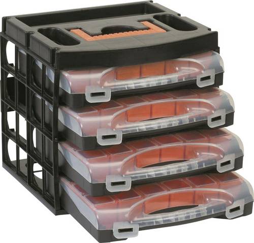 Alutec Sortimentskoffer-Set (L x B x H) 322 x 279 x 297mm Anzahl Fächer: 16 variable Unterteilung Inhalt 1St.