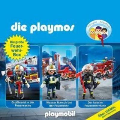 Die Playmos - Das Original Playmobil Hörspiel, Die große Feuerwehr-Box: Folgen 42, 57, 62 - , CD, 4260229662427
