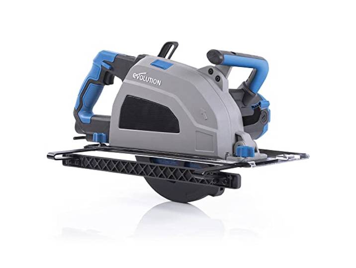 Evolution S210CCS - Scie Circulaire en acier 210 mm - Finition Instantanée - Pas de Chaleur\, Pas de Bavures Ni D'Étincelles - lame en acier Doux Incluse.