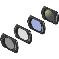 SmallRig 5833 Multifunctional Filter Kit for DJI Osmo Pocket 3, Action Cam Zubehör, Schwarz