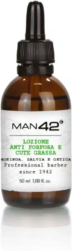 LOZIONE ANTI GRASSO FORFORA 50 ML MAN42