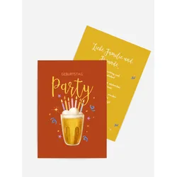 Einladungen zum Geburtstag  selbst gestalten mit Spruch und Fotos im Onlinedesigner bei Meine-Kartenmanufaktur.de
