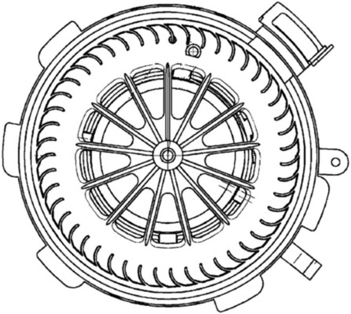 Innenraumgebläse MAHLE AB 89 000P