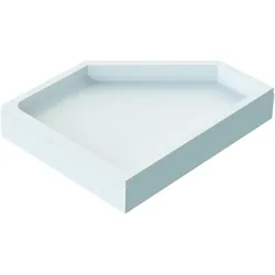 Schedel Bette Caro Duschwannenträger SD22708 90x75x3,5cm, 5-Eck, Höhe 14cm