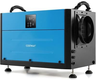 155 PPD Commercial Dehumidifier w/9.8 FT Drain Hose for Basement