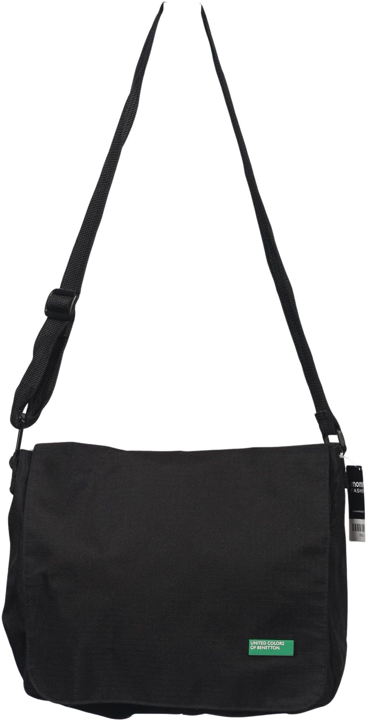 United Colors OF Benetton Herren Tasche, Schwarz, Synthetik - Second Hand