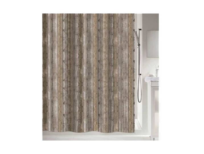 Spirella Duschvorhang ROMAN Polyester 180x200cm Braun