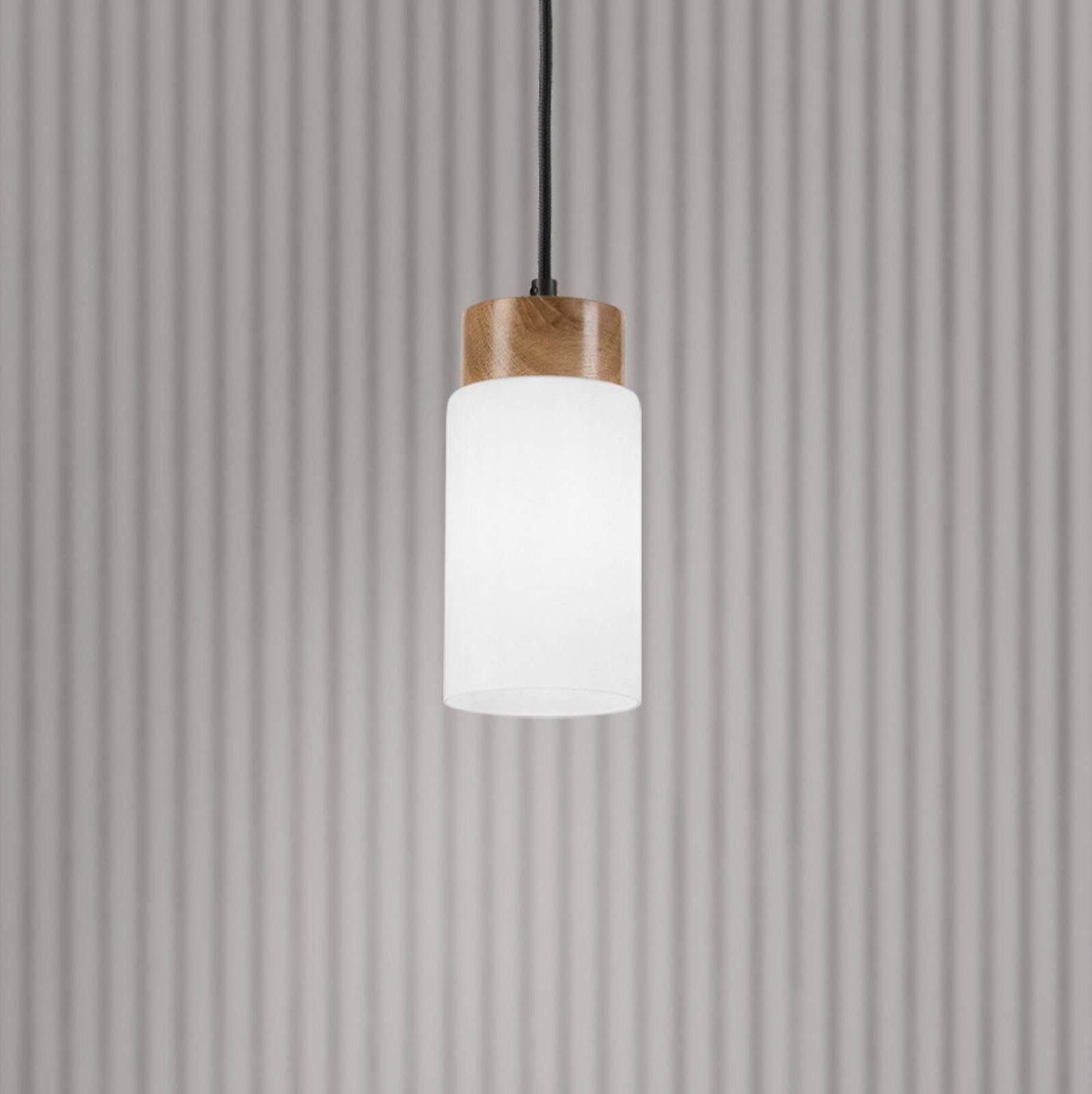 Glas Hängelampe Markus Lamkur, dimmbar, weiß / opal, für Wohn- / Esszimmer, Glas, Skandinavisch, Pendelleuchte