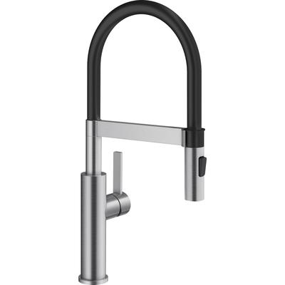 Küchenarmatur BLANCO "SONEA-S Flex", silber (edelstahl gebürstet), B:24cm H:48cm T:10cm, Edelstahl, Armaturen, Schlauchbrause