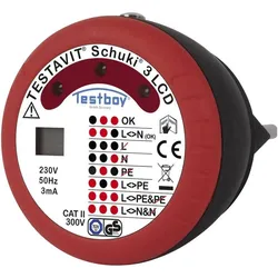 Testboy, Multimeter, Testavit (CAT II 300V, Hand-Multimeter)