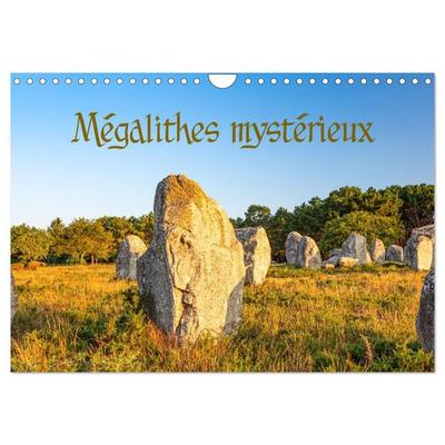 Mégalithes mystérieux (Calendrier mural 2027 DIN A4 vertical), CALVENDO calendrier mensuel