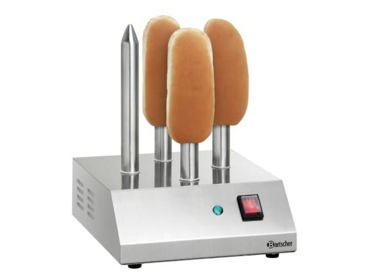 Toaster à pain Hot-Dog T4\, avec 4 barres à toaster