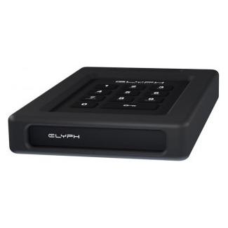 Glyph SecureDrive+ Keypad, 2TB Encrypted SSD Drive with Keypad, Bus-powered, USB 3.2 Gen1, USB-C & Thunder (2 TB) (SDPLSSD2000KP)