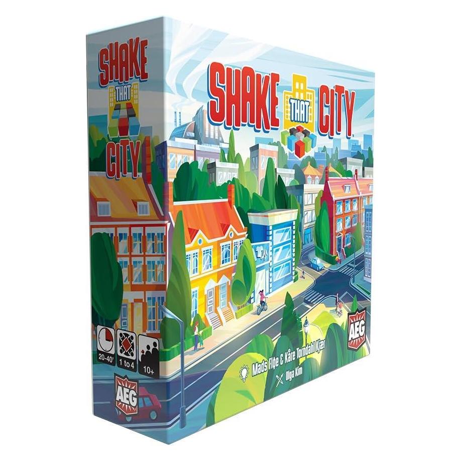 Alderac AEG "Shake That City" Brettspiel - Mehrfarbig - Strategiespiel für 1 bis 4 Spieler (AEG7105-729220071057)