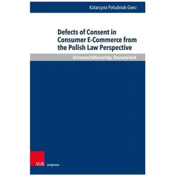 Poludniak-Gierz:Defects of consent in c, Fachbücher von Katarzyna Południak-Gierz