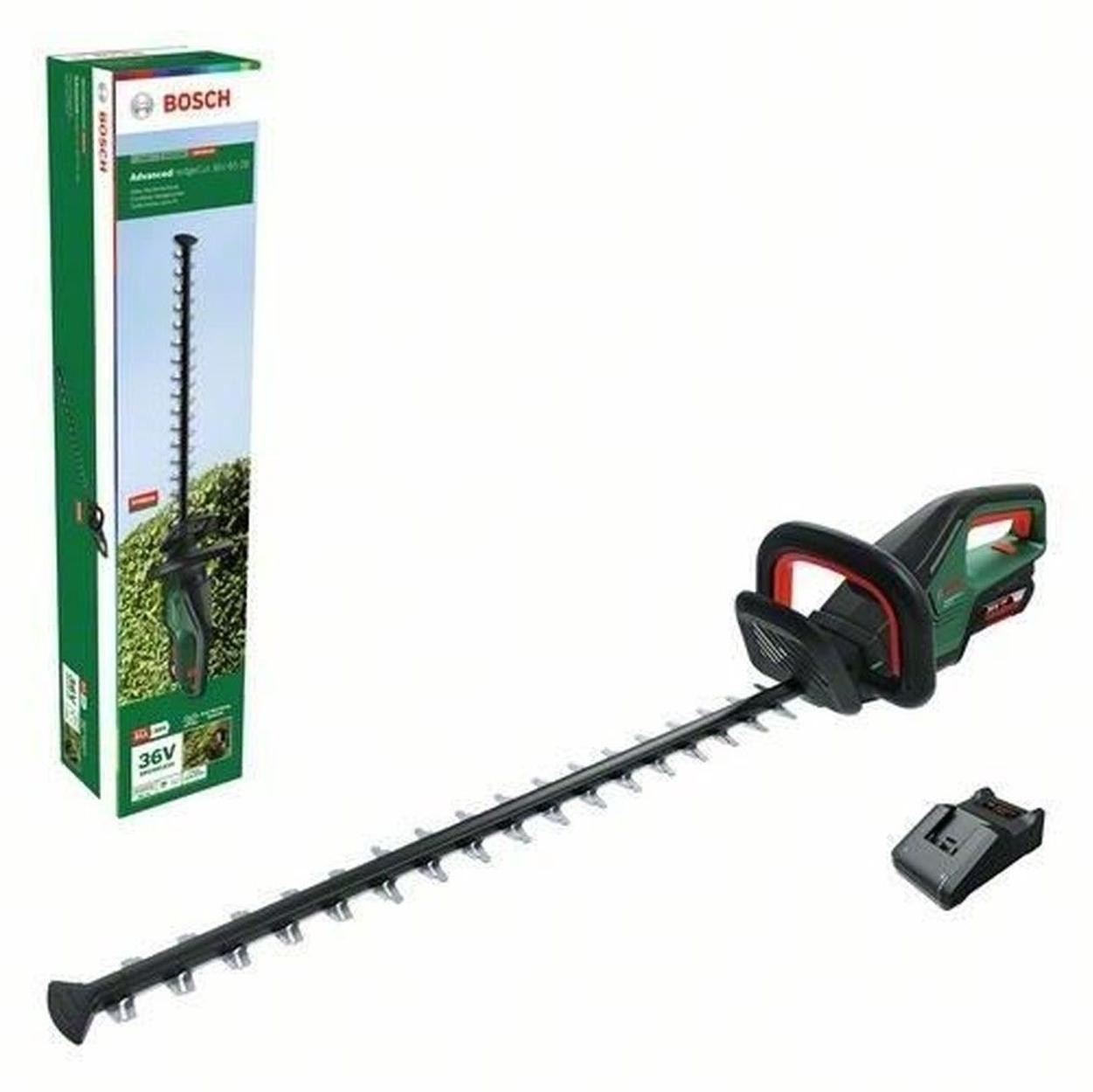 Bosch Home and Garden AdvancedHedgeCut 36V-65-28 Accuheggenscharen inclusief 36V 2,0Ah accu en snellader