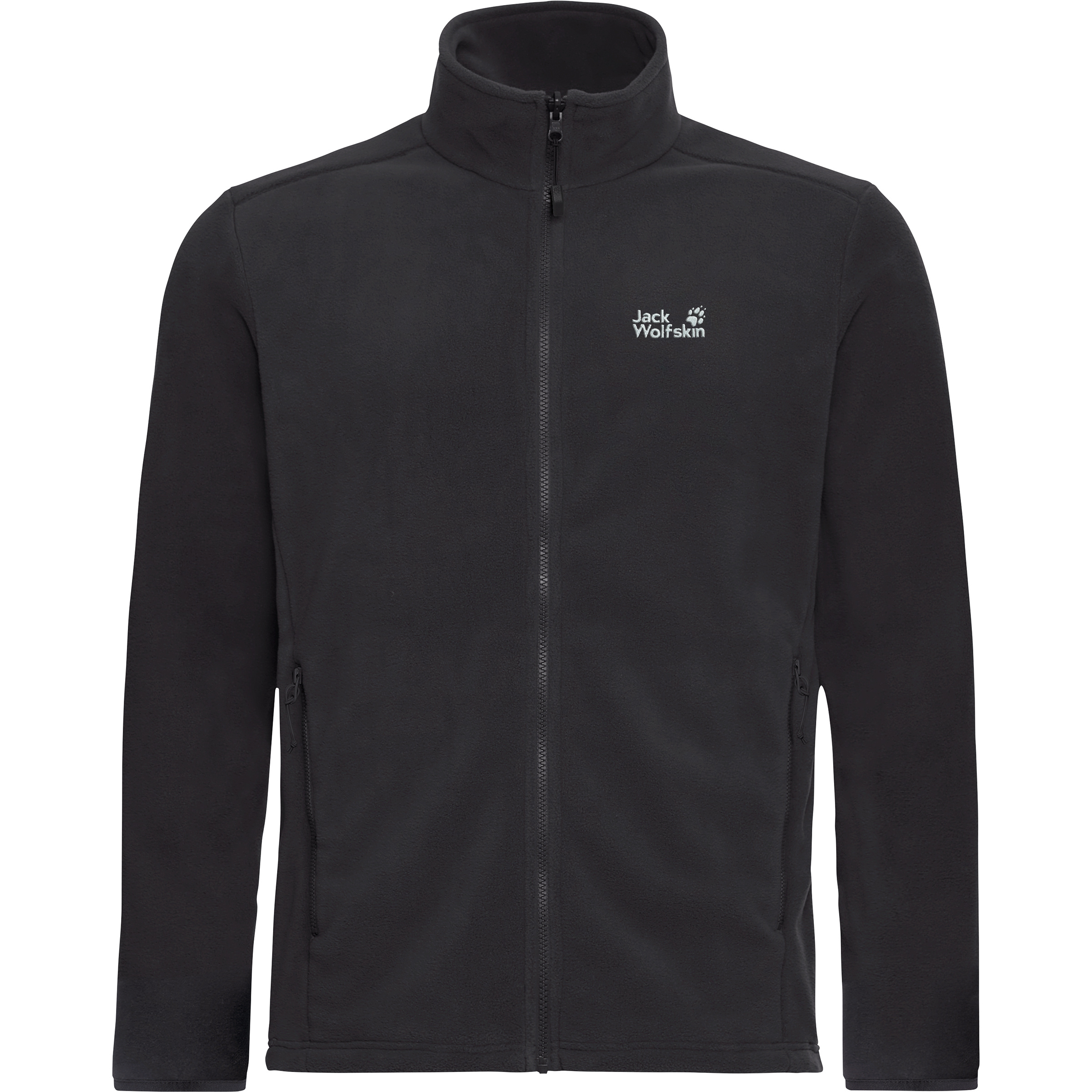 Jack Wolfskin Taunus 200 Herren Fleecejacke schwarz Größe L Trekking Atmungsaktiv