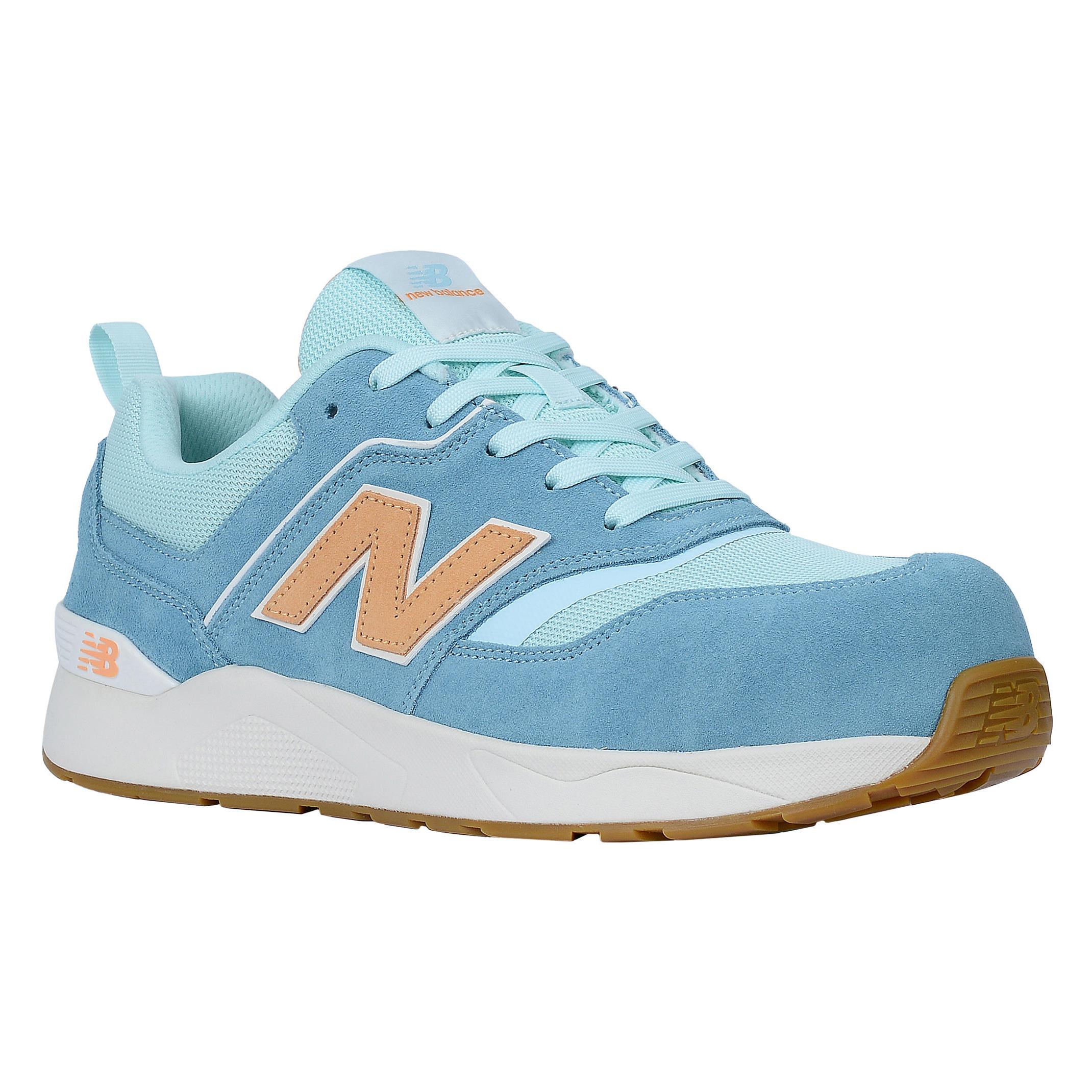 New Balance Sicher-Halbschuh Elite Lite Women S1, Gr.40,5, blau/coffee (S1, S1P, 40) (45962511)