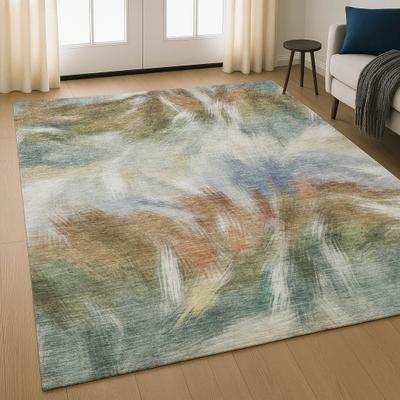Addison Rugs Premium Washable Super Soft Contemporary Blur Mayfield Rug