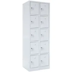 BRB 74317 Fächerschrank 180 x 50 x 60 cm - 2x5 Fächer