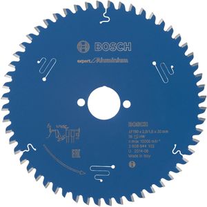Bosch Kreissägeblatt Expert for Aluminium, 190 x 30mm, 56 Zähne, Aluminium