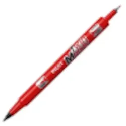 PILOT SCA-TM-R-BG Permanent-Marker "Twin Marker" extra fein rot
