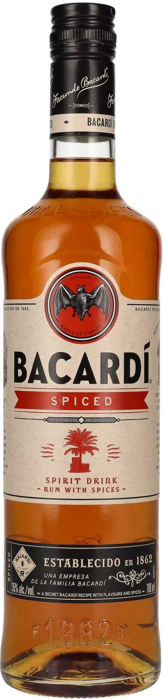Bacardi SPICED Premium Spirit Drink 35% Vol. 0,7l