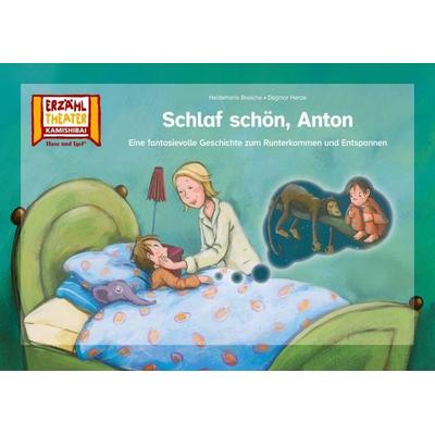 Schlaf schön, Anton / Kamishibai Bildkarten, Nonbook von Heidemarie Brosche, Hase und Igel Verlag