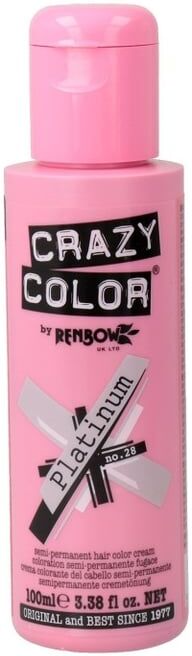 Crazy Color Creme Semipermanente #28 - Platinum 100 ml
