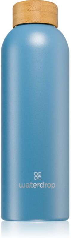 Waterdrop Thermo Steel bouteille d’eau en acier inoxydable teinte/couleur Turquoise Matt 1 pcs