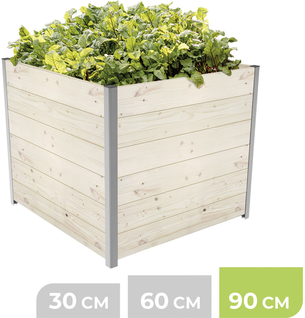 Bio Green BioGreen ModulMaxx Hochbeet Holz 75 x 75 x 90 cm