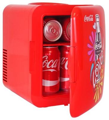Coca Cola Coca-Cola Love 1971 Series 4L Cooler/Warmer 12V DC 110V AC Mini Fridge