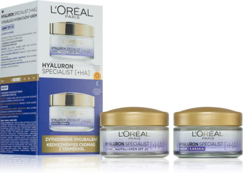 L’Oréal Paris Hyaluron Specialist set day and night
