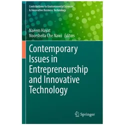 Contemporary Issues in Entrepreneurship, Fachbücher von Noorshella Che Nawi, Naeem Hayat