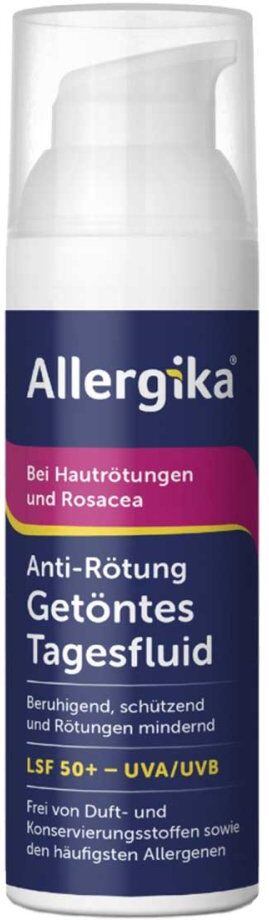 Allergika Anti-Rötung Getöntes Tagesfluid LSF 50+