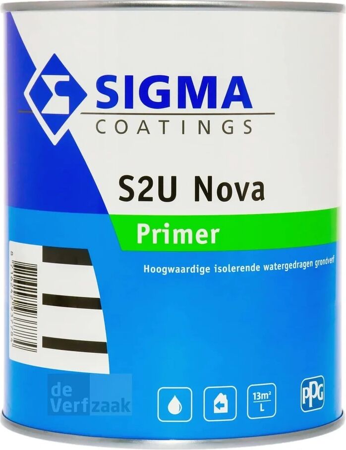 Sigma S2U Nova Primer - 1 Liter - Kleur   8716242790013   Verf   Lakverf Binnen