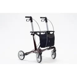 Russka Rollator Vital carbon 54 rubinrot