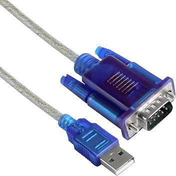MicroConnect USB ADB kabel, grijs, 1,8 meter, USB Type-A naar DB-9 mannelijk naar mannelijk