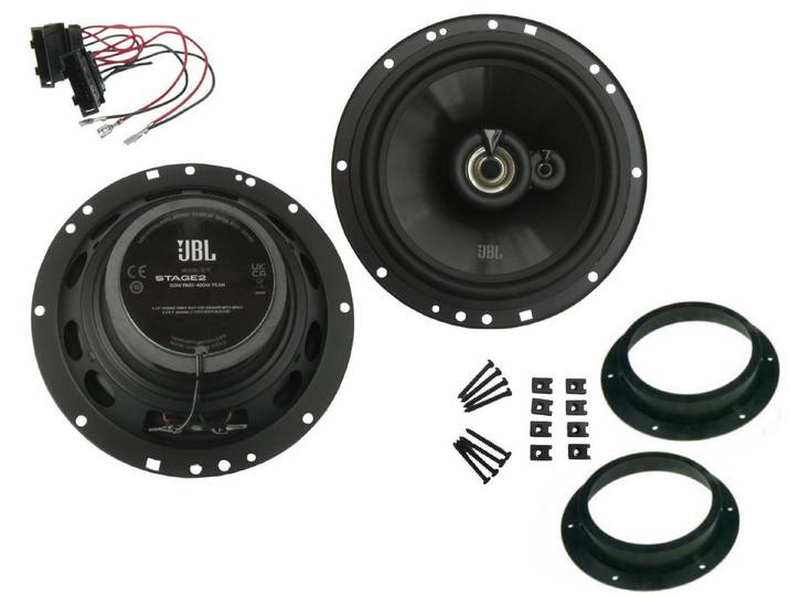DSX JBL 3 Wege Lautsprecher für VW Sharan II 7N Bj 10–15 Tür vorne 480 W Auto-Lautsprecher (60 W)